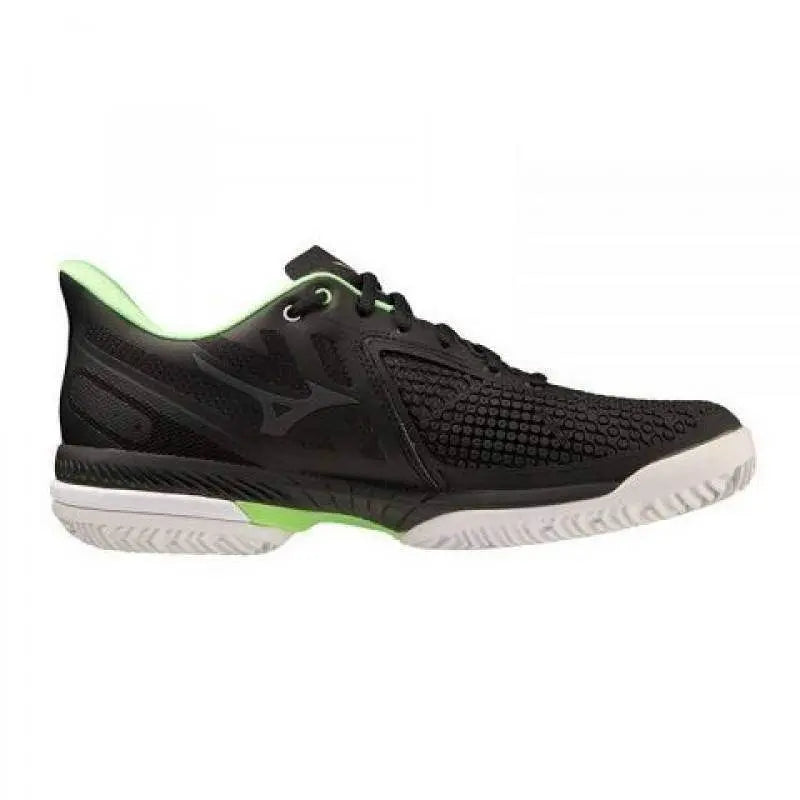 Zapatillas Mizuno Wave Exceed Tour 5 CC Negro Verde Pádel Elite