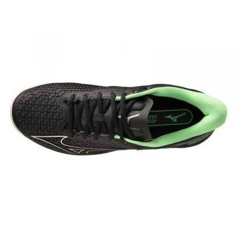 Zapatillas Mizuno Wave Exceed Tour 5 CC Negro Verde Pádel Elite