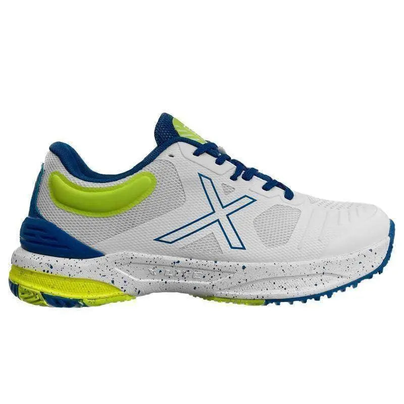 Zapatillas Munich Hydra 110 Blanco Azul Denim Pádel Elite