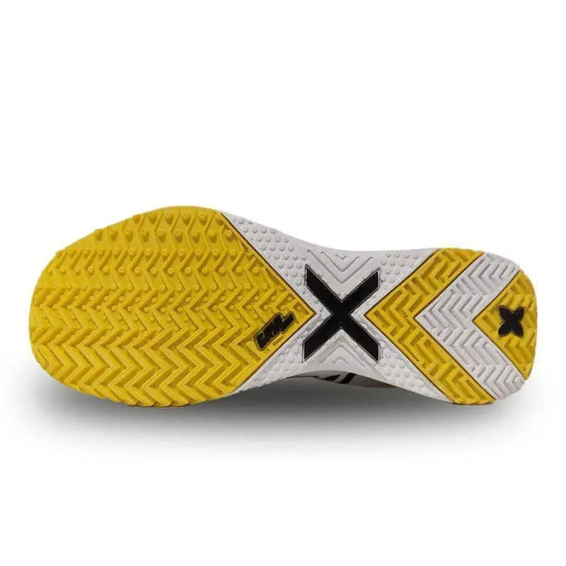 Zapatillas Munich Hydra 124 Blanco Amarillo Pádel Elite