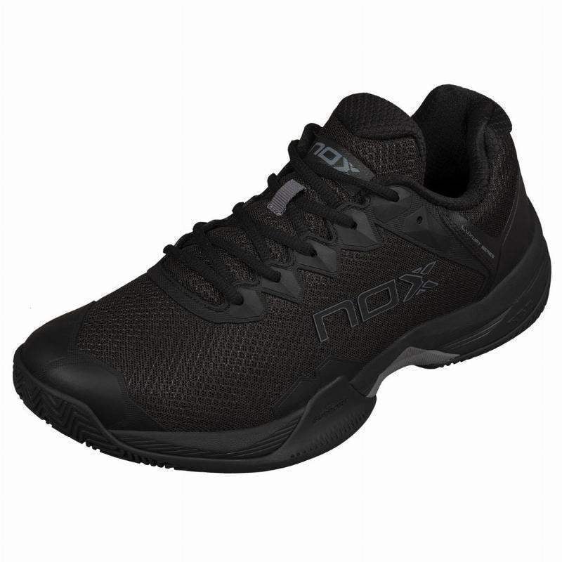 Zapatillas Nox ML10 Hexa Negro Gris Pizarra Pádel Elite