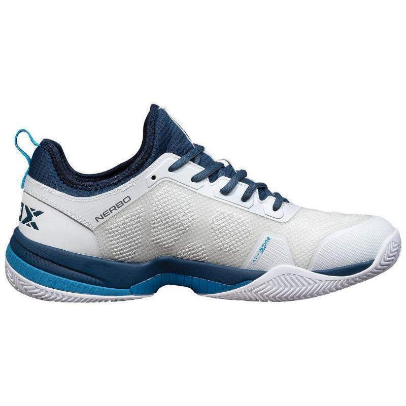 Zapatillas Nox Nerbo Blanco Azul Pádel Elite