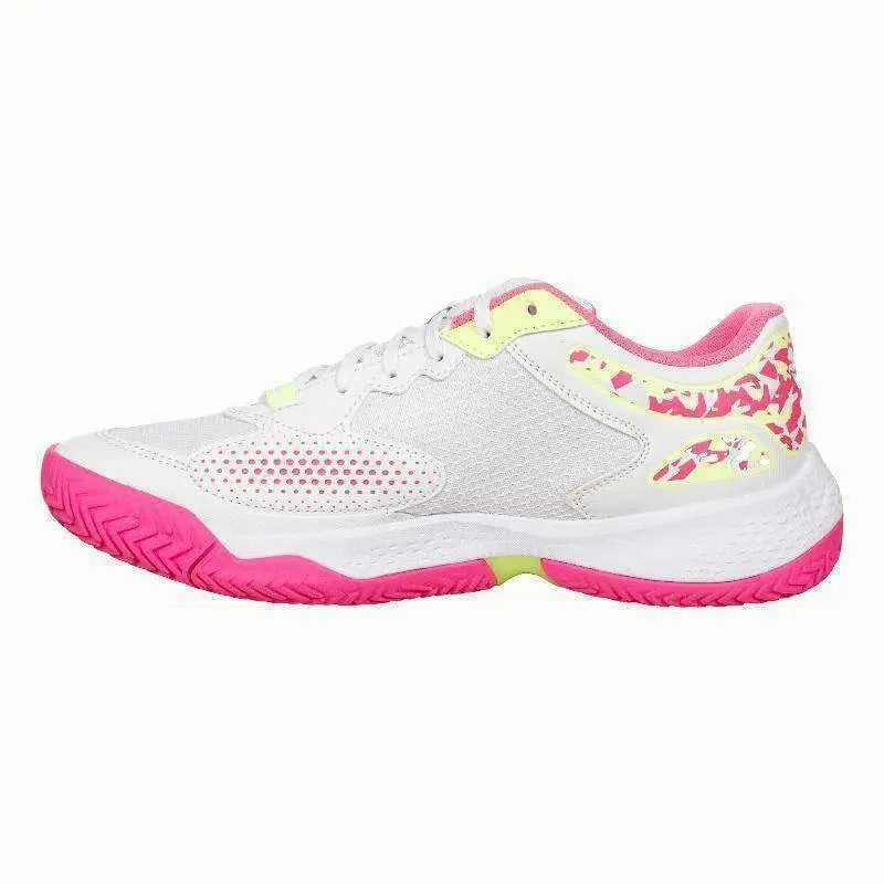 Zapatillas Puma Solarcourt RCT Blanco Rosa Mujer Pádel Elite