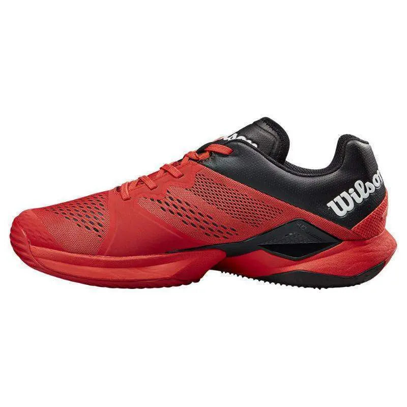 Zapatillas Wilson Bela Tour Rojo Negro Pádel Elite