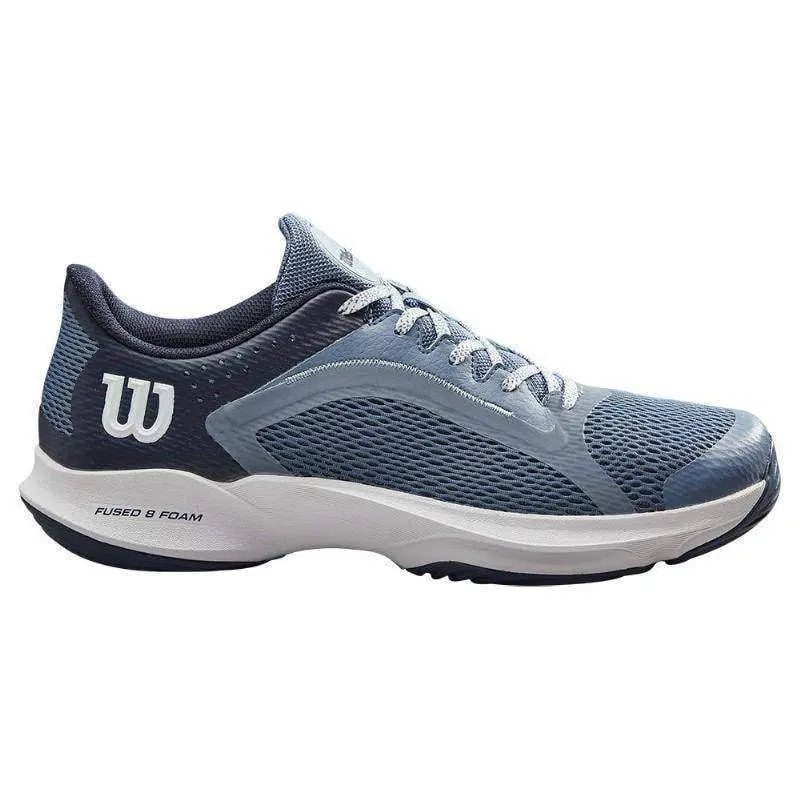 Zapatillas Wilson Hurakn 2.0 Azul Chino Negro Mujer Pádel Elite