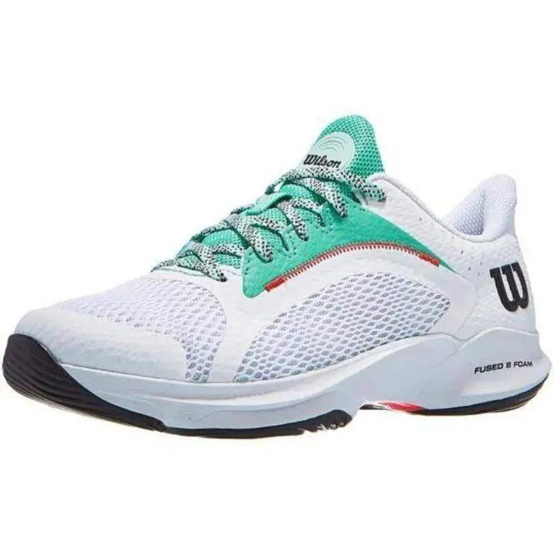 Zapatillas Wilson Hurakn 2.0 Blanco Turquesa Mujer Pádel Elite