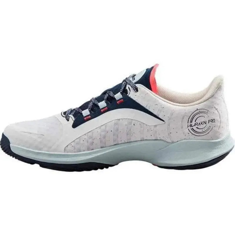 Zapatillas Wilson Hurakn Pro Blanco Azul Mujer Pádel Elite