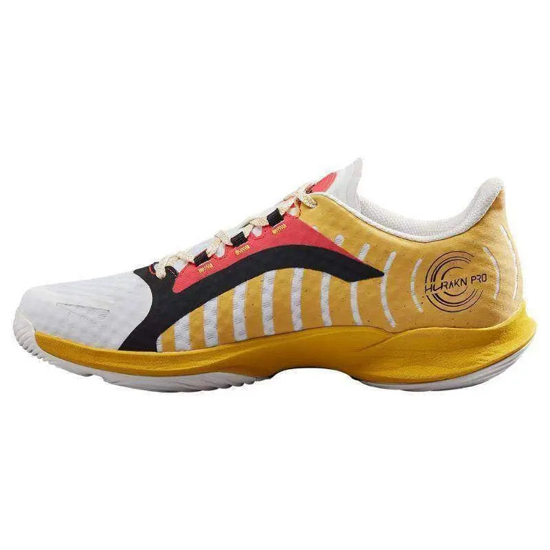 Zapatillas Wilson Hurakn Pro Blanco Oro Coral Pádel Elite