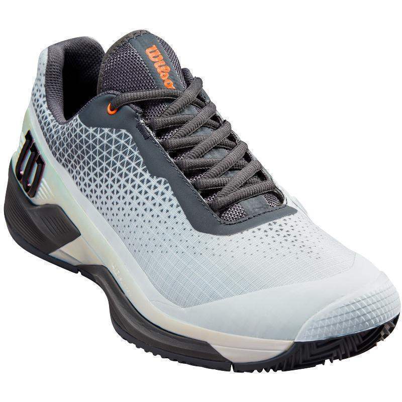 Zapatillas Wilson Rush Pro 4.0 Shift Clay Azul Marfil Naranja Pádel Elite