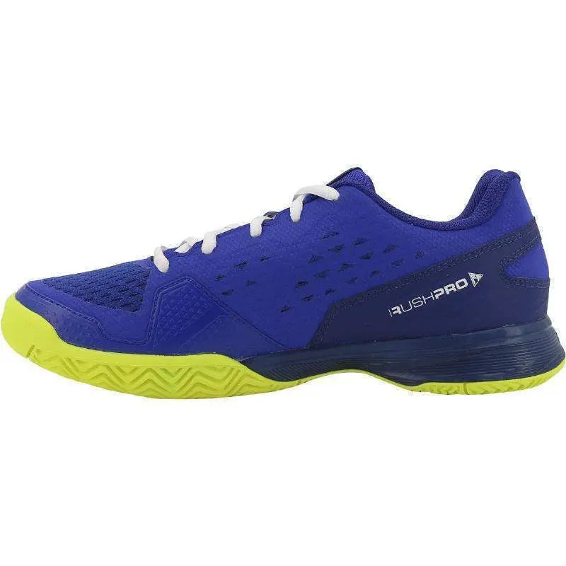 Zapatillas Wilson Rush Pro Azul Amarillo Junior Pádel Elite