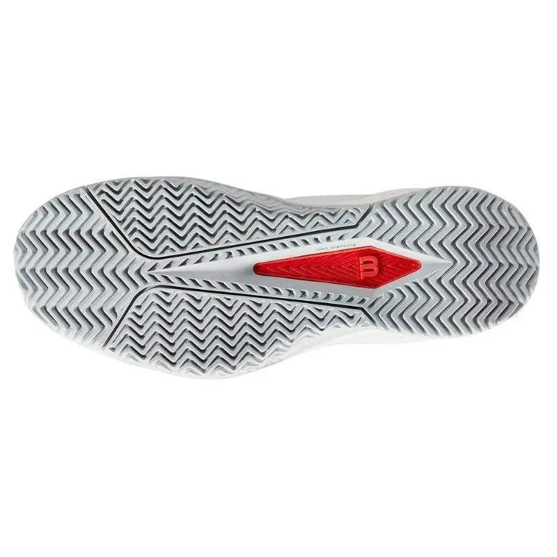 Zapatillas Wilson Rush Pro Lite Blanco Perla Azul Pádel Elite