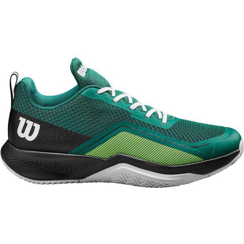 Zapatillas Wilson Rush Pro Lite Verde Negro Blanco Pádel Elite