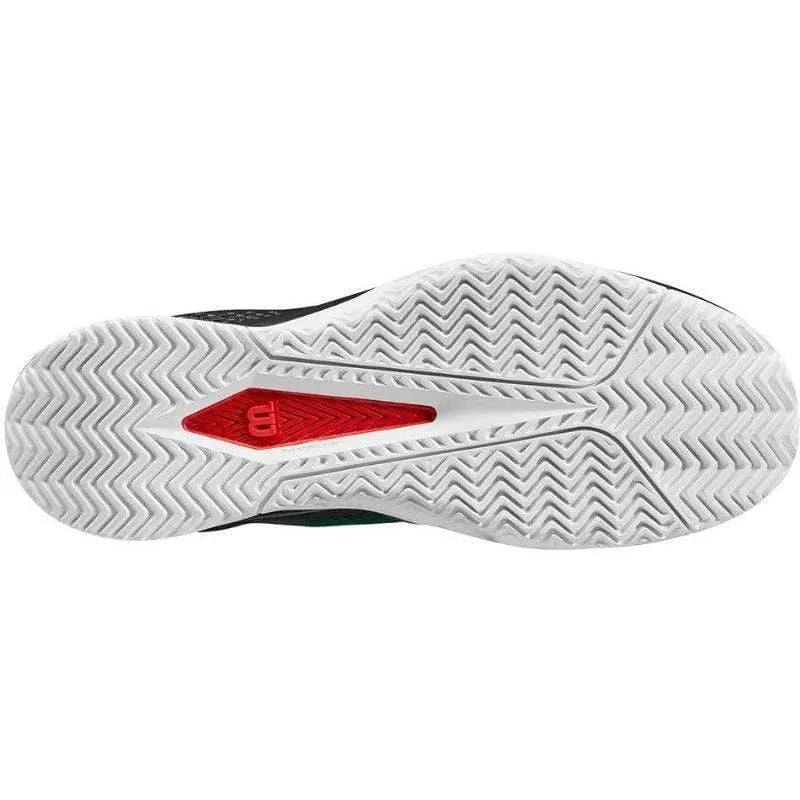 Zapatillas Wilson Rush Pro Lite Verde Negro Blanco Pádel Elite